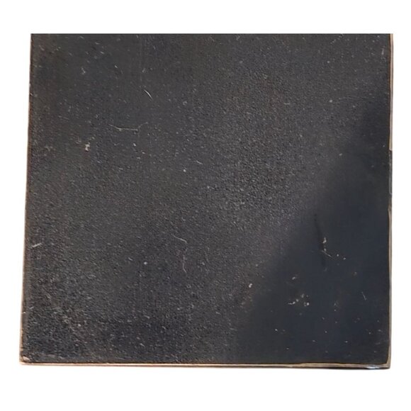 4 Vintage Coasters Square Floral Gold French Country & Holder 4x4 Inches - Picture 5 of 7